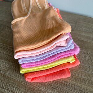 American Eagle Outfitters Boyfriend Tank Womens Size M Set of 6